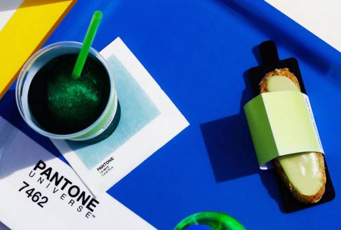 Pantone Opened Up A Colorful Pop Up Cafe In Monaco