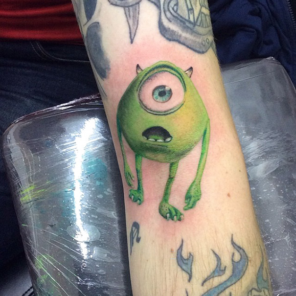 Monsters Inc. Tattoo