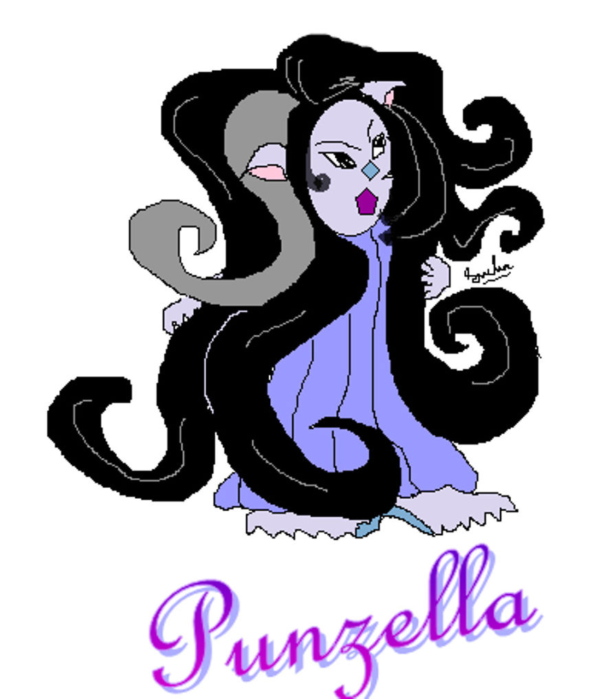 My New Unique Pokemon- "punzella", Whose Hair Has Special Powers