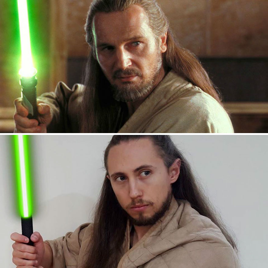 Liam Neeson From Star Wars