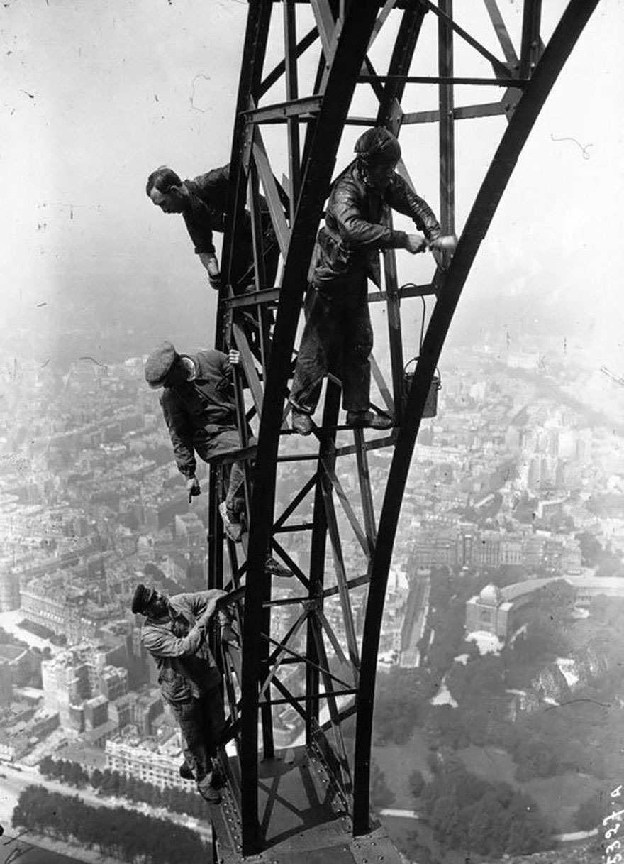 Painting The Eiffel Tower, 1932