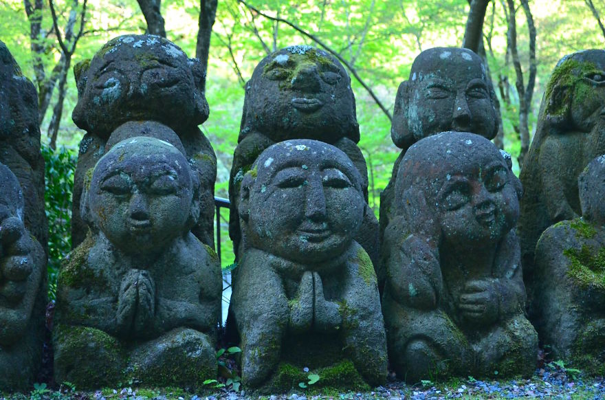 Otagi Nenbutsu-ji, The Temple Of 1200 Rakan Statues Otagi Nenbutsu-ji, The Temple Of 1200 Rakan Statues