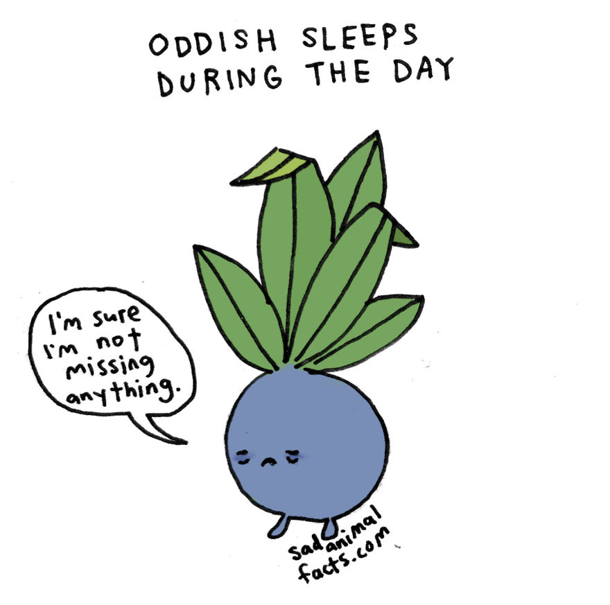 That Adorable Oddish You Just Found Is Taking The Day Off