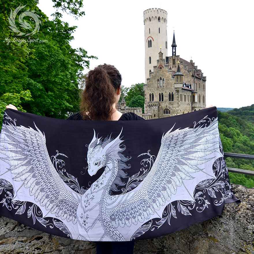 My Silk Dragon Scarves Will Give You Wings