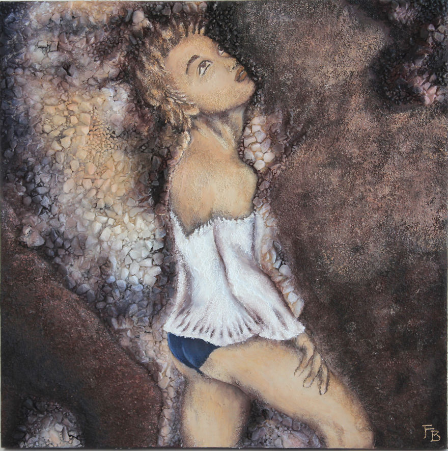 I Love To Portray People's Textures, Shades And Layers In My Paintings I Love To Portray People's Textures, Shades And Layers In My Paintings