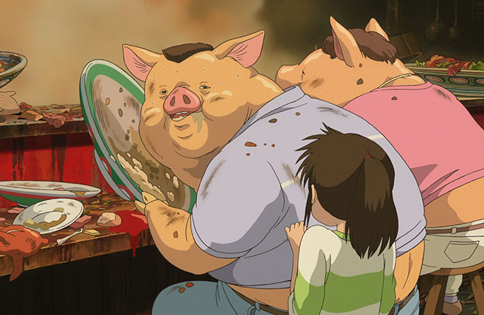 Studio Ghibli Finally Explained Why Chihiro’s Parents Turned Into Pigs