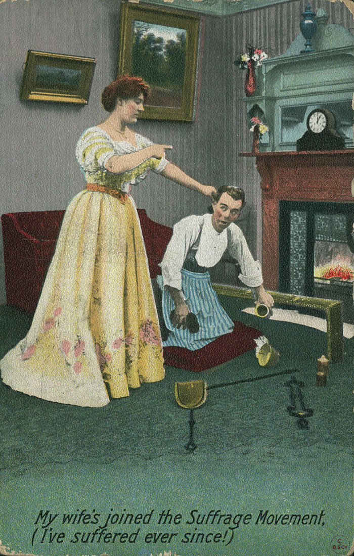 Propaganda Postcards From The Early 20th Century Show The Dangers Of Women's Rights