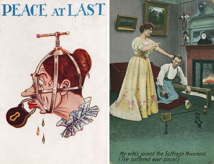Propaganda Postcards From The Early 20th Century Show The Dangers Of Women’s Rights