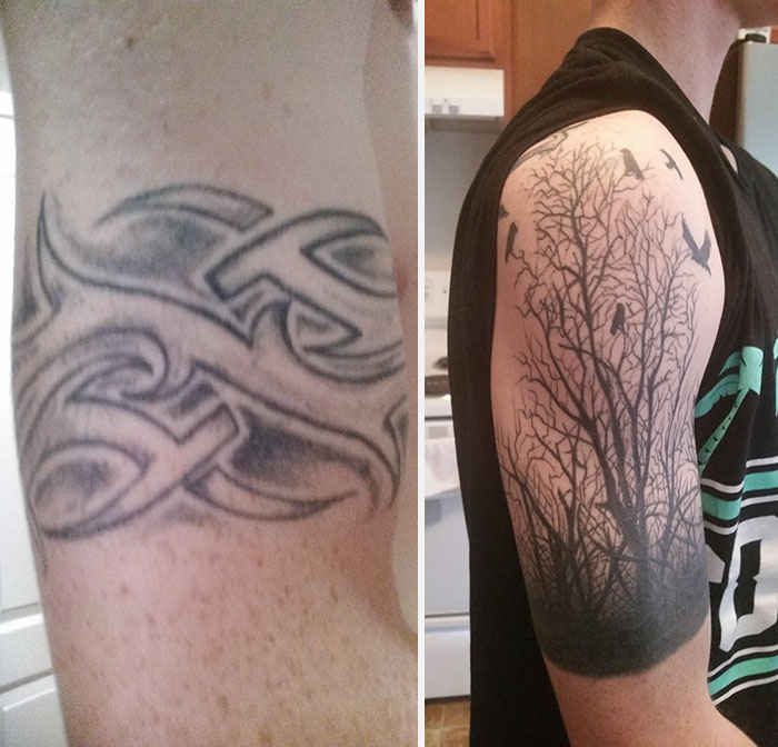 91 Creative Cover Up Tattoo Ideas That Show A Bad Tattoo Is Not