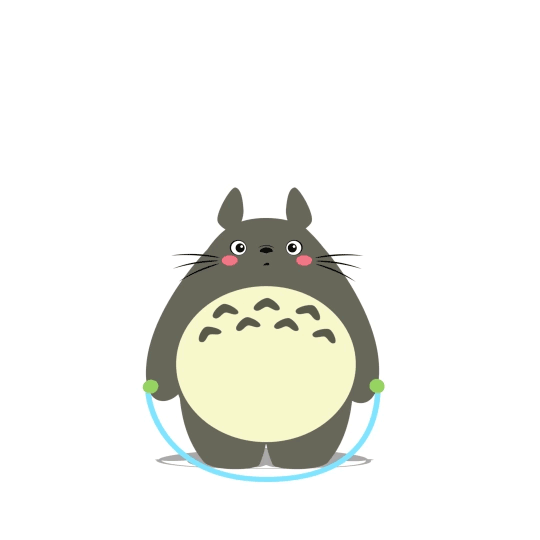 Adorable Totoro GIFs That’ll Motivate You To Start Exercising