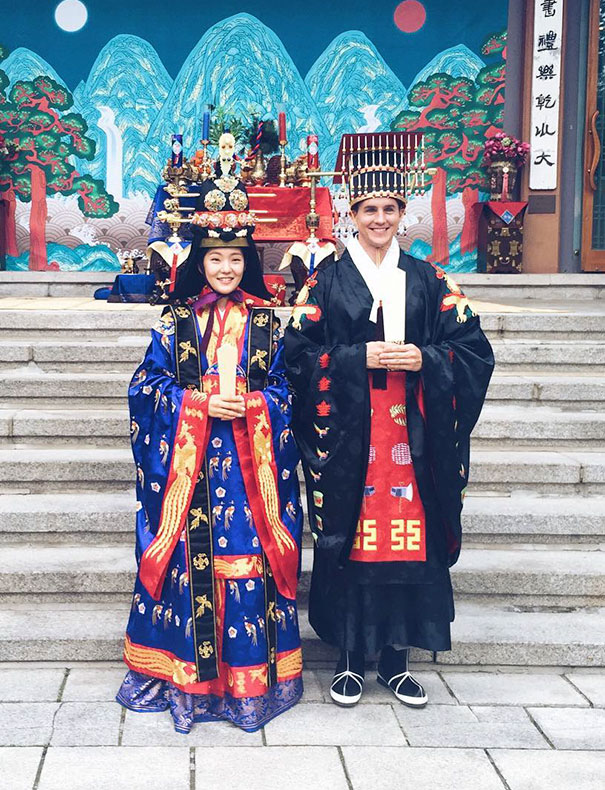 Korean Traditional Royal Wedding Costumes