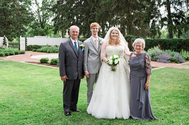 Bride And Groom's Grandmas Teamed Up As Flower Girls For Their Wedding