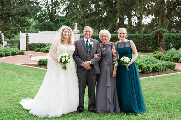 Bride And Groom's Grandmas Teamed Up As Flower Girls For Their Wedding