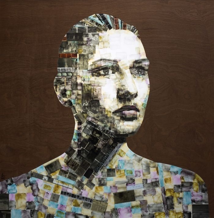 Paintings Used To Recycle And Upcycle Obsolete Technology Paintings Used To Recycle And Upcycle Obsolete Technology