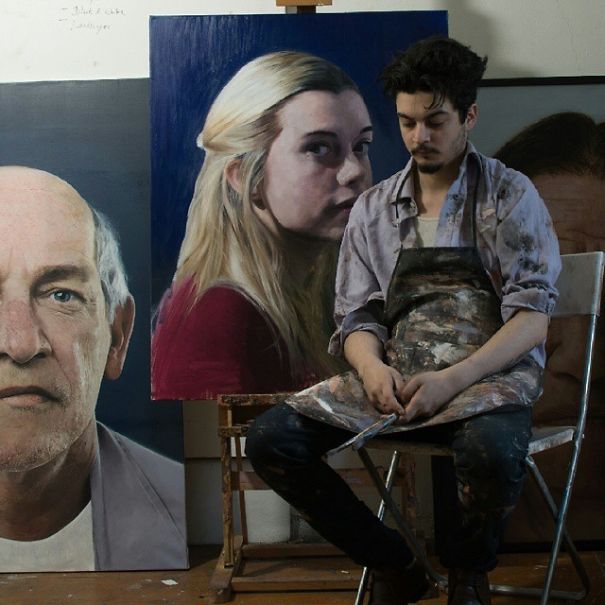 The Artist Captures The Expression Perfectly In His Paintings