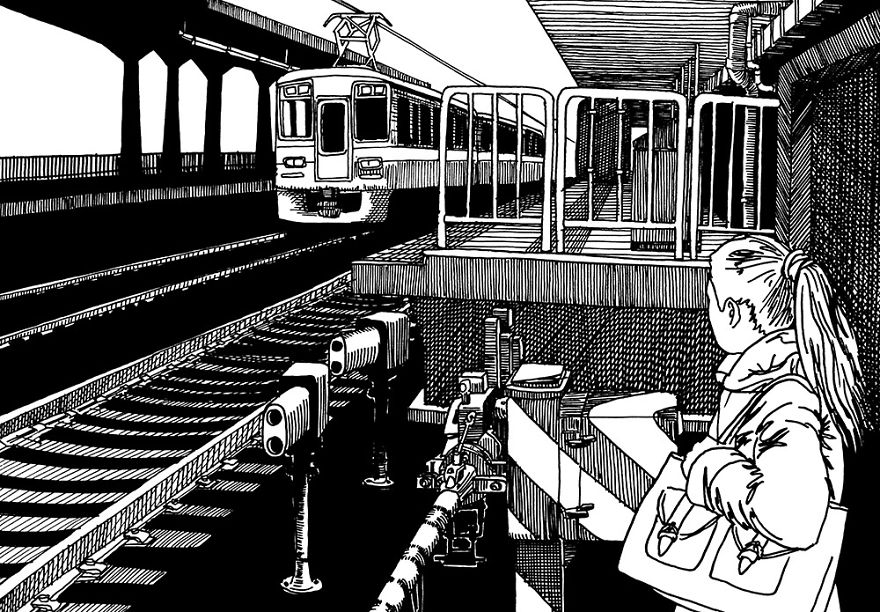 Japanese Urban Sketch Drawings, The Next Best Thing To Being There