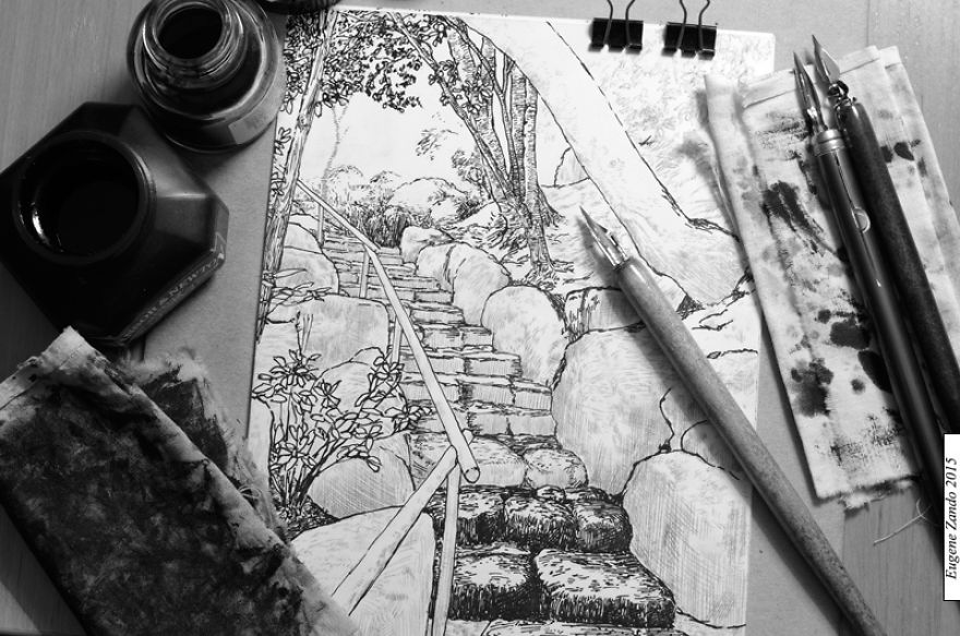 Japanese Urban Sketch Drawings, The Next Best Thing To Being There