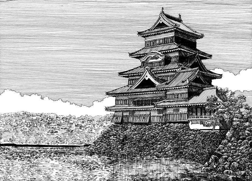 Japanese Urban Sketch Drawings, The Next Best Thing To Being There