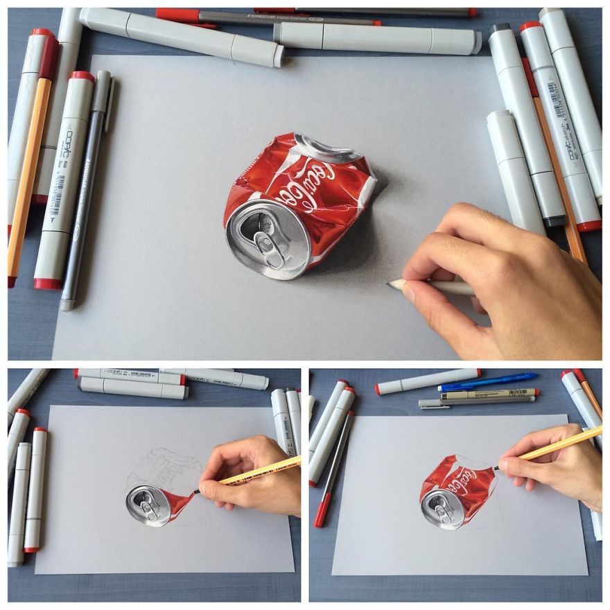 Constructing 3d Drawings One Section At The Time