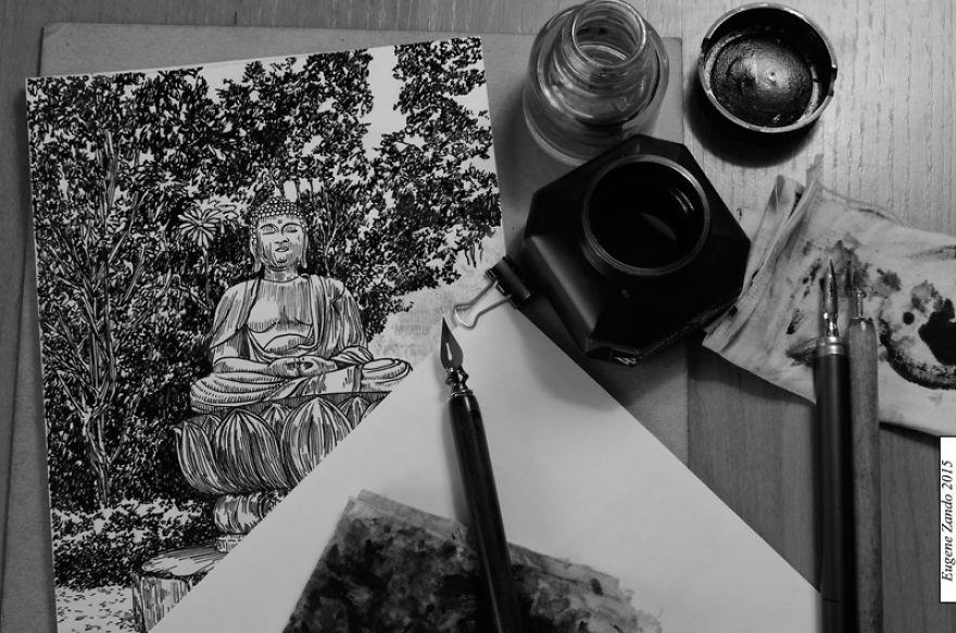 Japanese Urban Sketch Drawings, The Next Best Thing To Being There