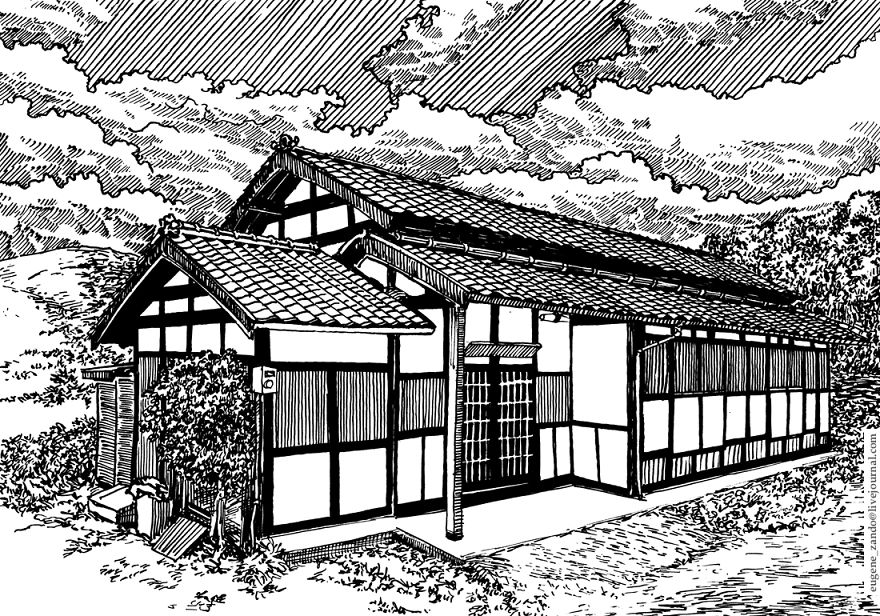 Japanese Urban Sketch Drawings, The Next Best Thing To Being There