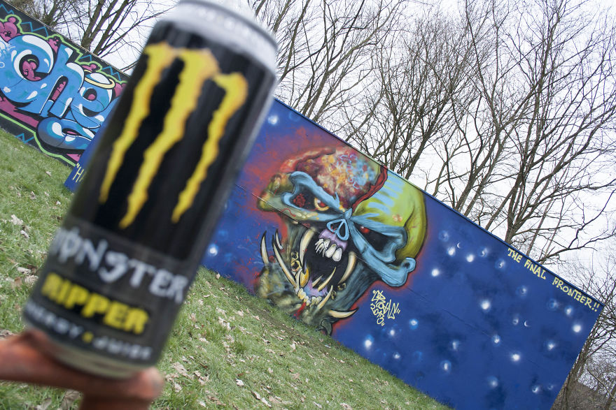 Dutch Artist Combines His Love For Iron Maiden And Graffiti In Stunning Eddie Pieces