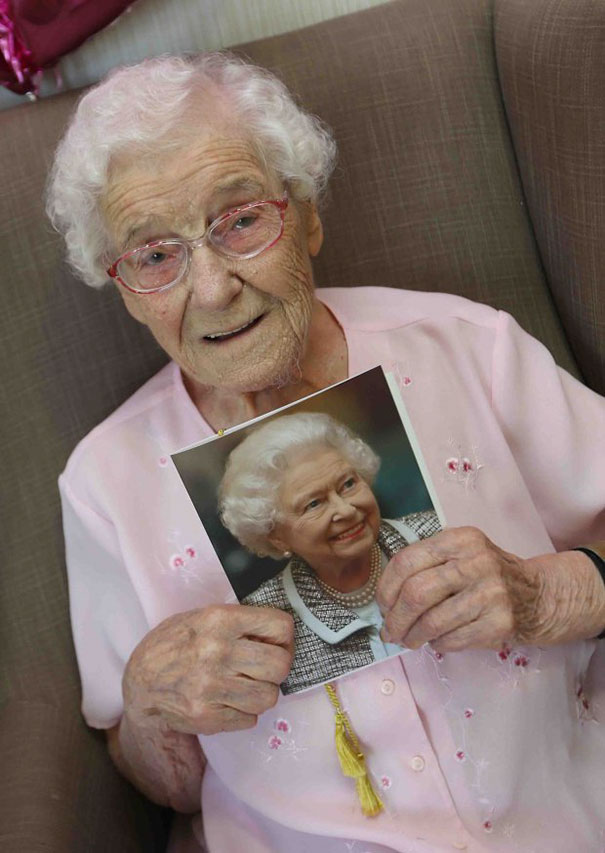 This 105-Year-Old Woman Had Only One Birthday Wish - A "Fireman With Tattoos"