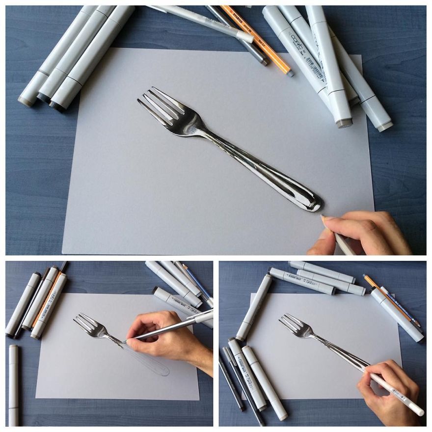 Constructing 3d Drawings One Section At The Time