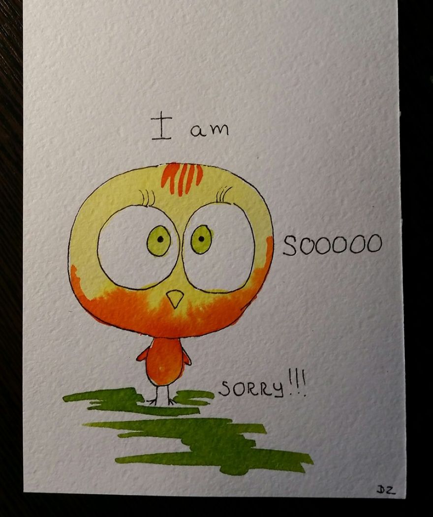 Watercolor Cards That I Made For Sick Kids