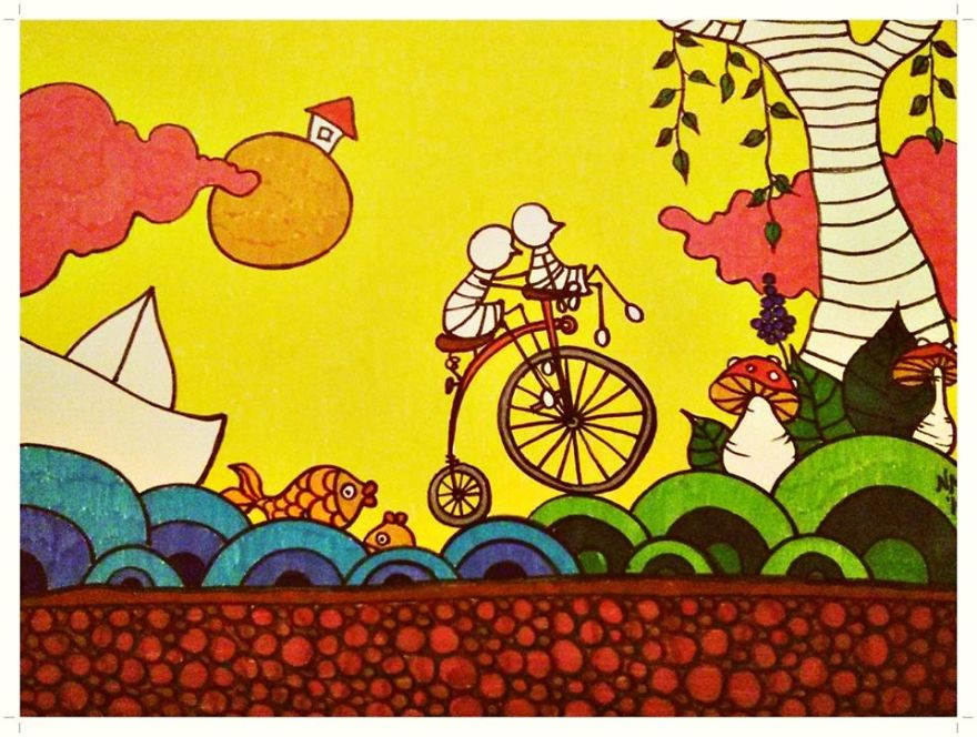 Stories Come Out From My Colour Markers