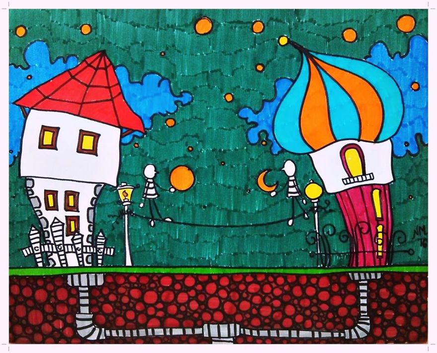 Stories Come Out From My Colour Markers