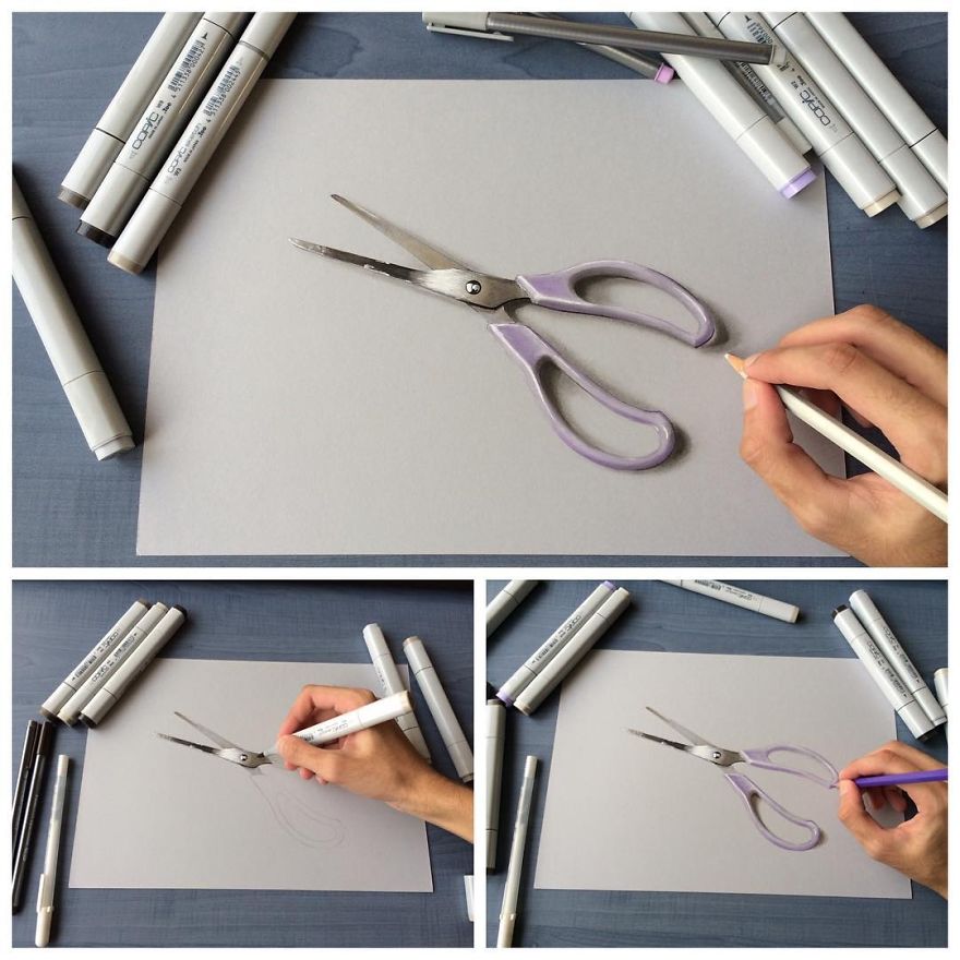 Constructing 3d Drawings One Section At The Time