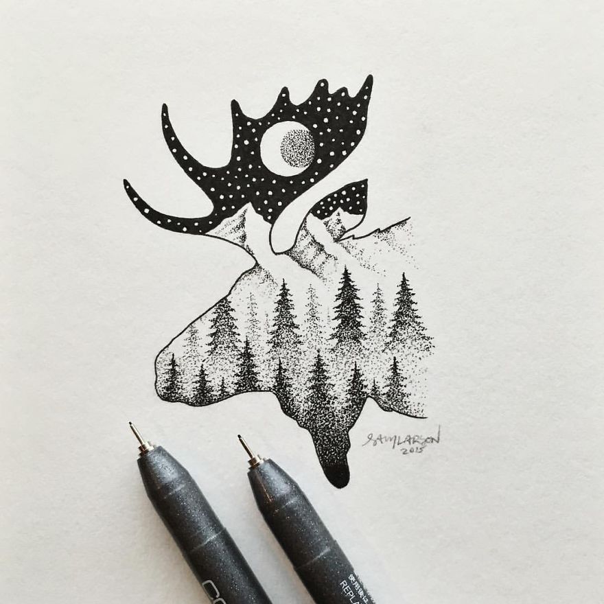Diverse Drawings Styles By An Artist With A Fertile Imagination Diverse Drawings Styles By An Artist With A Fertile Imagination