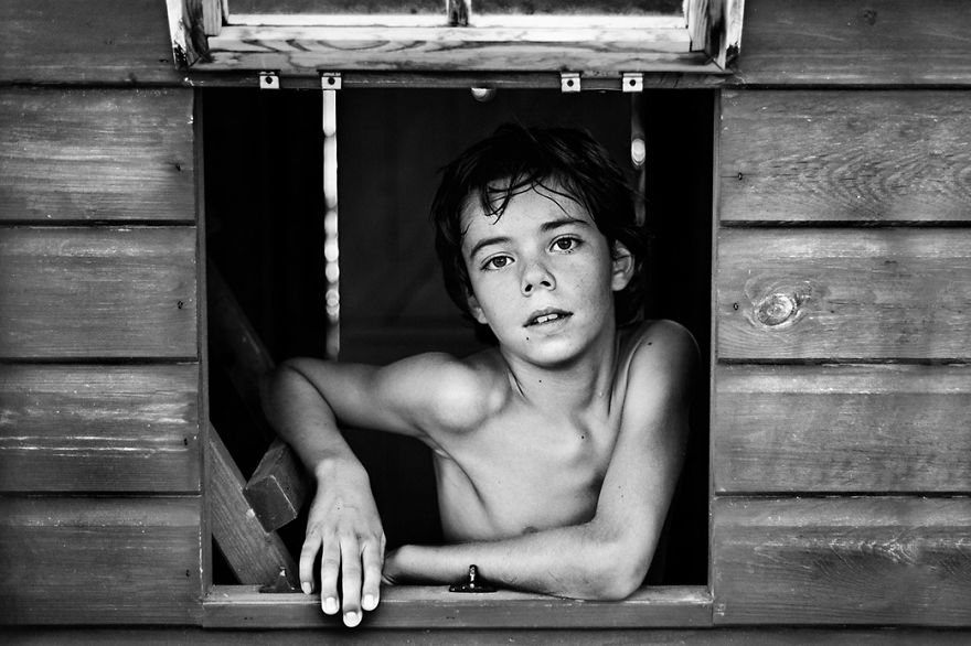 Looking Out By Oriano Nicolau, Spain (3rd Place In The Portrait Category, First Half)