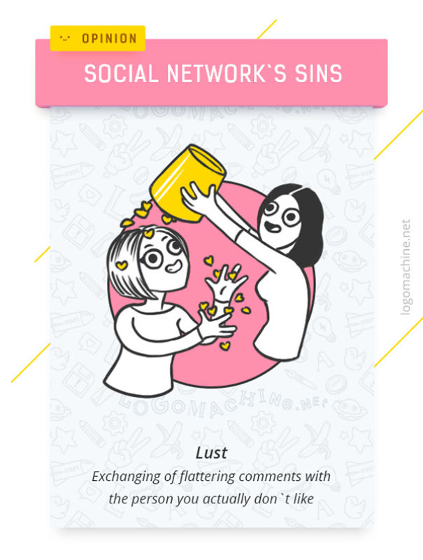 Social Network`s Sins