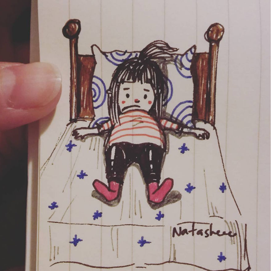 I Draw Mini Me In Everyday Moods