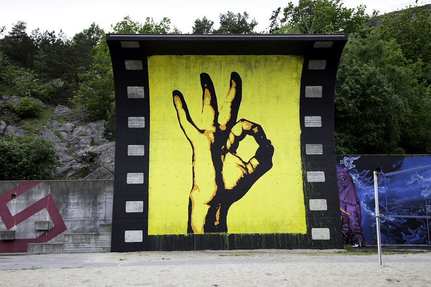 Analogram By Dot Dot Dot In Kristiansand, Norway... Analogram By Dot Dot Dot In Kristiansand, Norway...