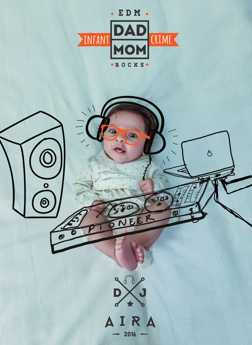 Baby Doodle | Infant Crime By Dad & Mom Baby Doodle | Infant Crime By Dad & Mom