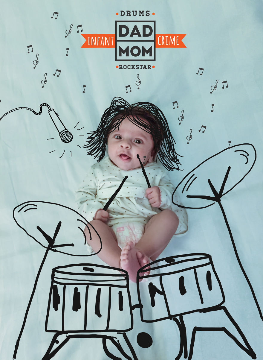 Baby Doodle | Infant Crime By Dad & Mom Baby Doodle | Infant Crime By Dad & Mom