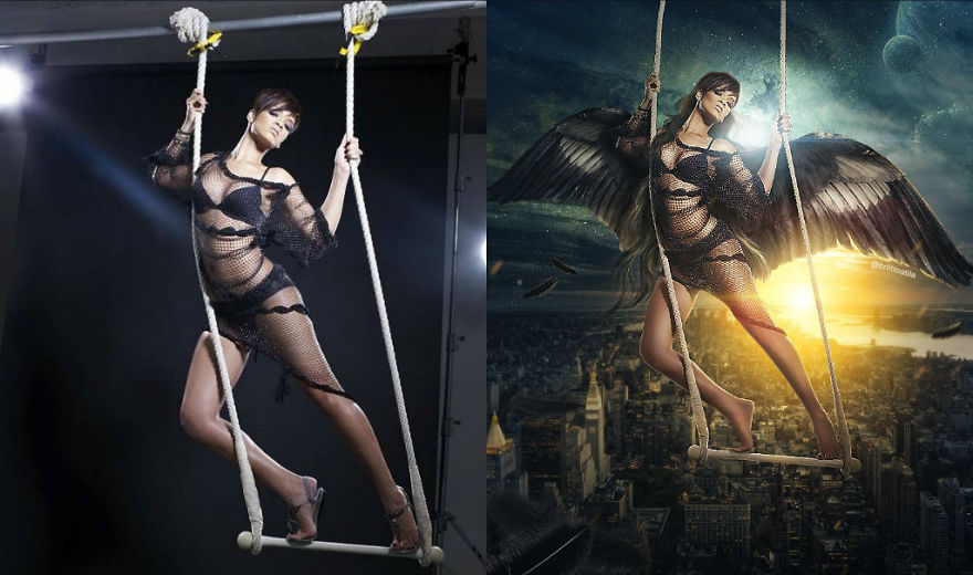 Artist Inspired By Images Of Rihanna