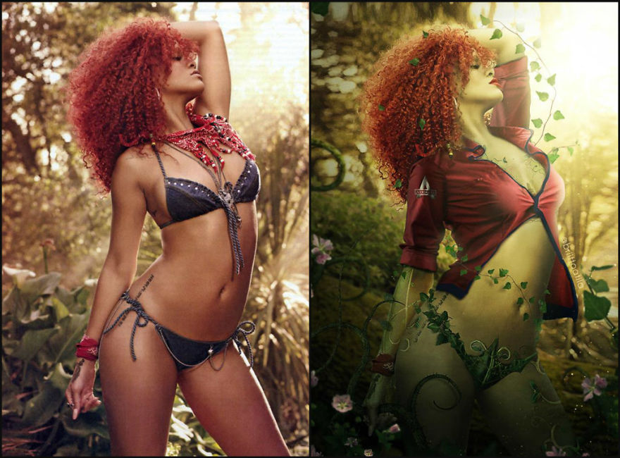 Artist Inspired By Images Of Rihanna