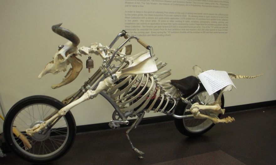 Artist Make Motorcycles Out Of ...