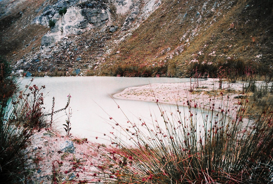 I Climbed Into A Clay Quarry And Documented The Views On A Point And Shoot Film Camera
