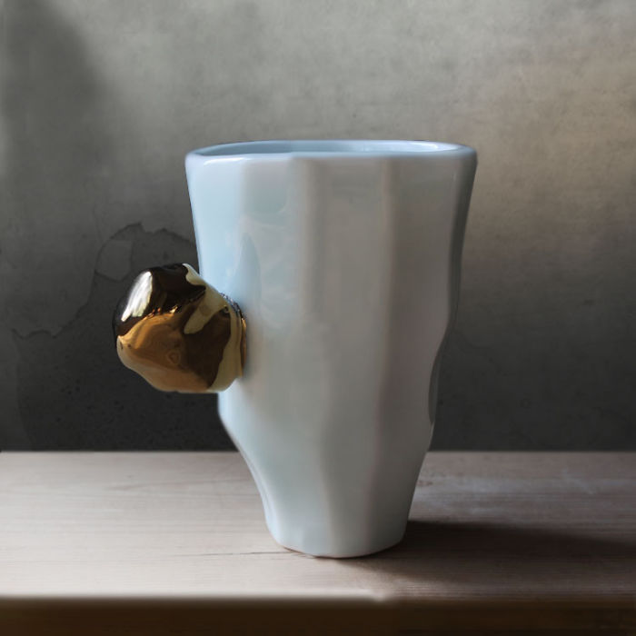Japanese Handmade Faceted Mug
