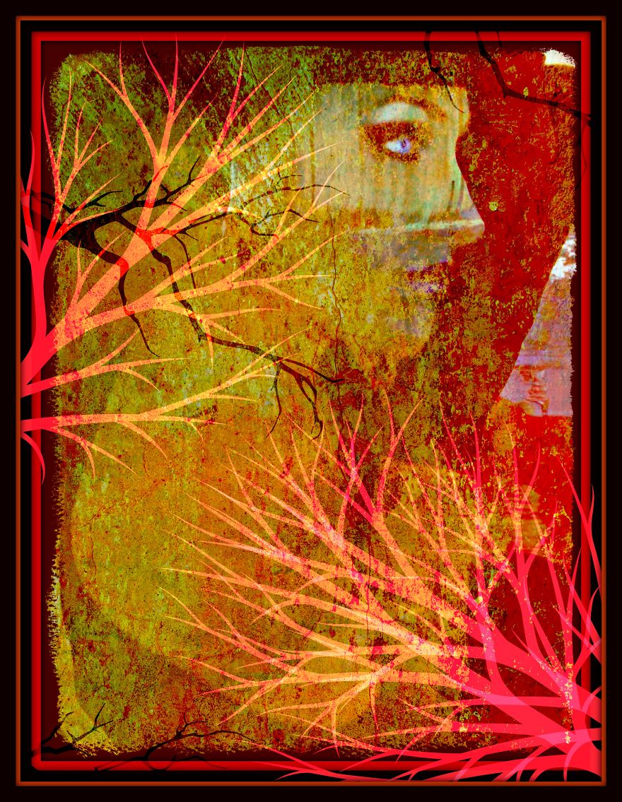 Painted Lady: Molly. I Transform Photos Of Friends Into Portrait Art. Painted Lady: Molly. I Transform Photos Of Friends Into Portrait Art.
