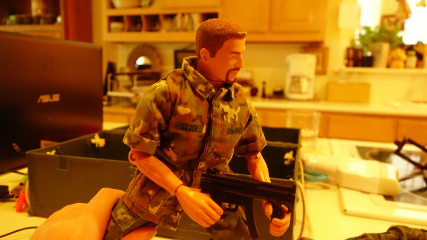 I Created Different Scenes Out Of G.i Joes