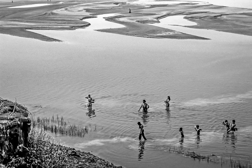 River And Life In Our Beautiful Bangladesh