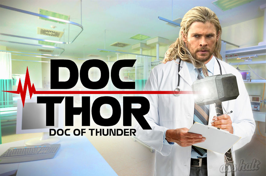 What Do You Call A Superhero In The Medical Profession? Doc-thor