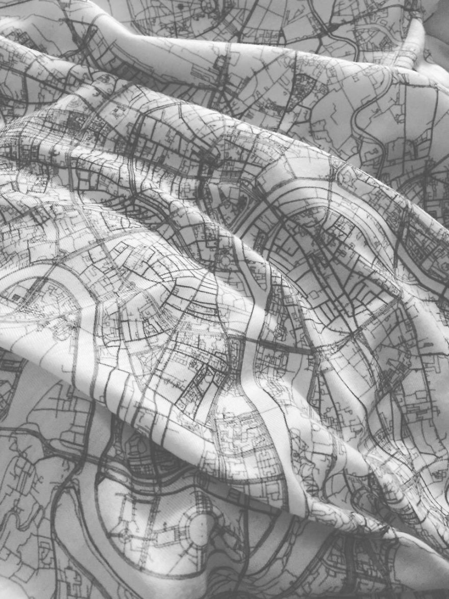 City Maps You Can Wear!