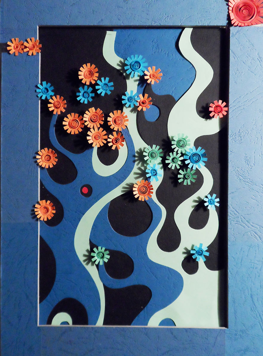 Great Cardboard Hand Engraving & Collage Art From Armen Hakobyan